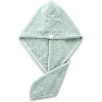 Chapeau absorbant pour le séchage des cheveux