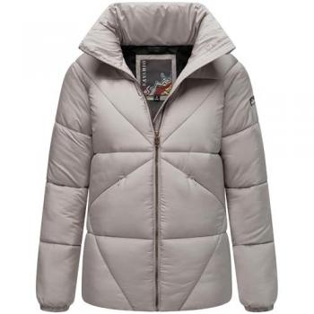Navahoo Damen‑Jacke Schokolinaa 14 – XL, grauer Farbton