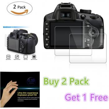 Pantalla blindada 9H para Sony DSC-H300 y H300 – Pack de 2 piezas