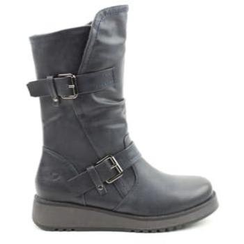 Heavenly Feet Navy Mid-Calf Zip Boots, Size 5 – Hannah4