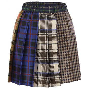 Weekend Max Mara Women's Camel Patchwork Miniskirt | Size 36 | 2425106052600