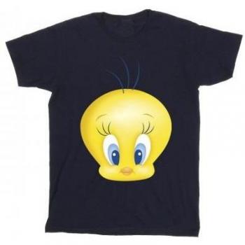 Looney Tunes Girl Tee: Tweety Face Cotton – Stile e Comfort