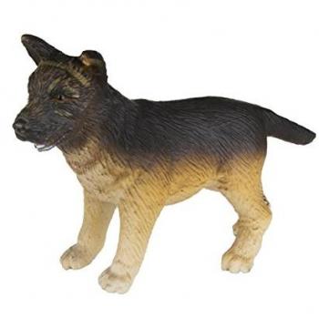 Chiot German Shepherd 2,5 cm Noir/Brun – Safari Ltd