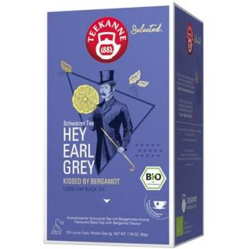 Teekanne Bio Earl Grey Teebeutel, 25 Luxusportionen