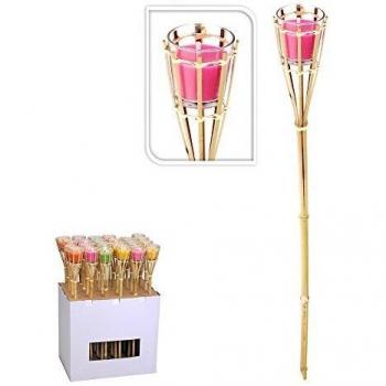 Antorcha de Jardín Progarden Función antimosquitos Marrón Cristal 7,5 x 76 cm
