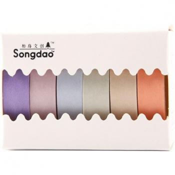 6pcs Boxed Washi Tape Collection