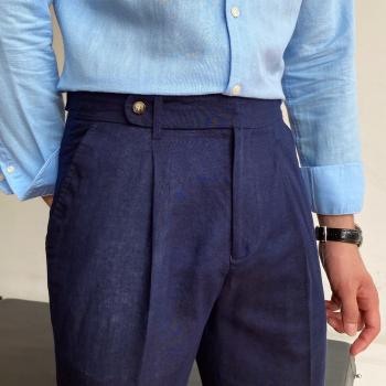 Pantalon Soirée Classique Taille Haute