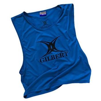 Adult Gilbert Royal Poly Rugby Bib 46in