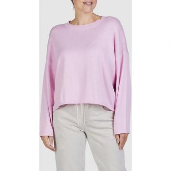 Marc Aurel Rosaroter Pullover mit Crop‑Stil – 34