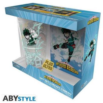 ABYStyle ABYStyle My Hero Academy Conjunto de Vaso XXL, PIN y Cuaderno (ABYPCK265)