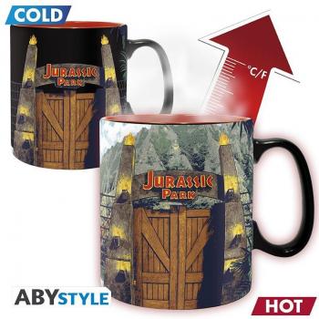 Tazza Jurassic Park Portone Effetto Thermoeffetto 460 ml