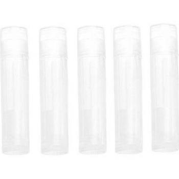 50PCS Empty Chapstick Tubes for DIY