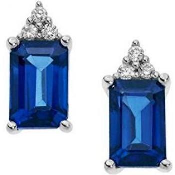 Pendientes Elegantes Storia di Luce en Oro 18Kt y Gemas ORB911