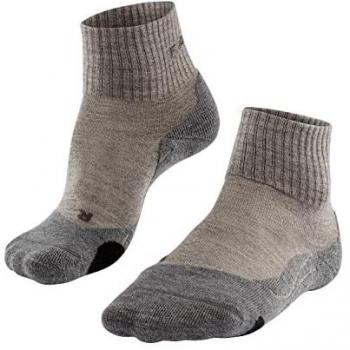 Falke Damen Sportsocken TK2 Wool Short 39-40 beige