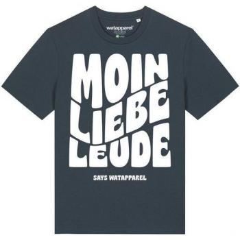 Moin liebe Leude Casual T-Shirt