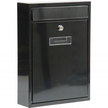 Cassetta postale con chiave nera
