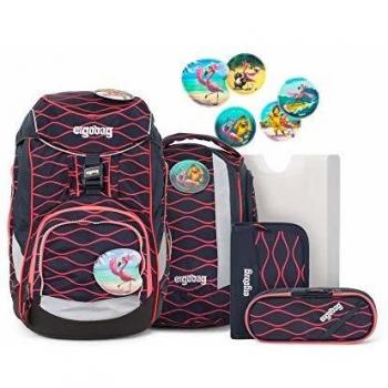 Ergobag pack Schulrucksack-Set WellenreitBär