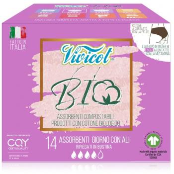 Vivicot assorbenti giorno con ali 14 pz