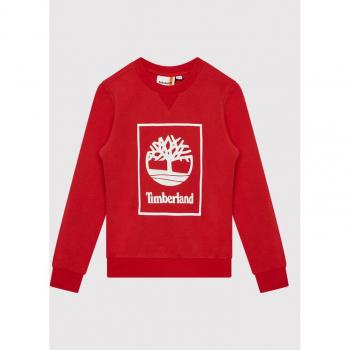 T25T58 Felpa Rosso Timberland Regular Fit