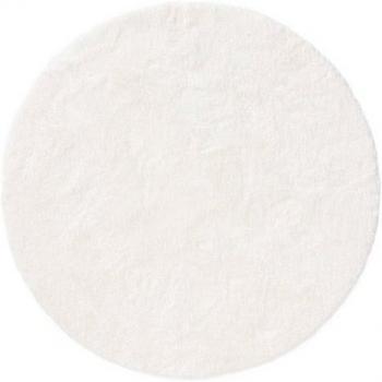 Tapis Rond Confort Crème 80x3x80 cm