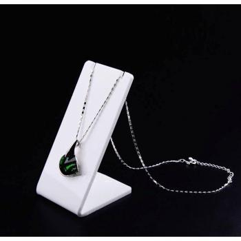 White Acrylic Necklace and Earring Holder
