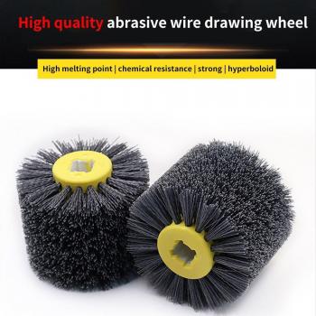 Roue abrasive en nylon pour le travail du bois et des métaux