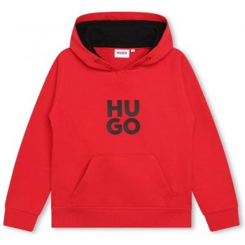 Sudadera infantil Hugo con Capucha y Estampado de Logo