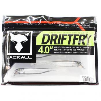 Jackall Softbait Drift Fry 4 Zoll Silber