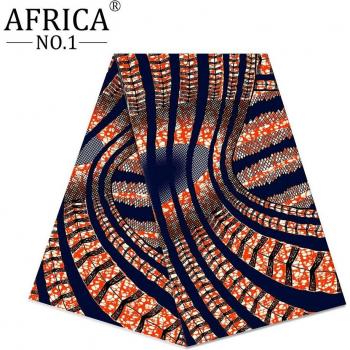 Tela de algodón con estampado cultural africano Ankara Rell para costura