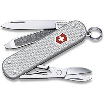 Victorinox Kleines Taschenmesser Classic SD Alox Silber 58mm