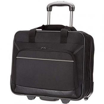 Bala Funda con Ruedas 14,5” Amazon Basics Negra