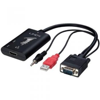 Convertitore Display con Audio da VGA a HDMI Full HD