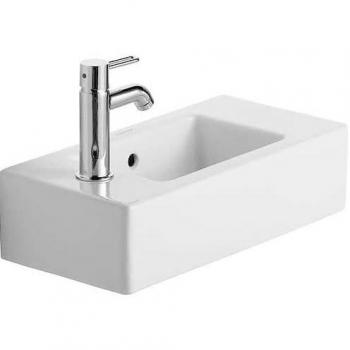 Lavabo Duravit Vero 50cm, con agujero para grifo a la izquierda