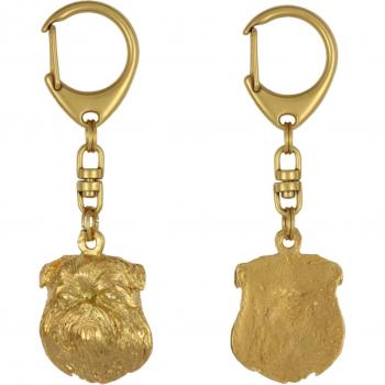 Golden Griffon Pet Key Ring by Art‑Dog