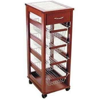 Carro de Frutas Compacto Maslegno con Almacenamiento Eficiente