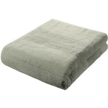Badetuch FLEURESSE 2828, grau (steingrau, grau, hellgrau), B:90cm L:200cm, Frottier, Obermaterial: 100% Baumwolle