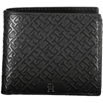 Tommy Hilfiger Wallet with Coin Purse, Black, ONE SIZE