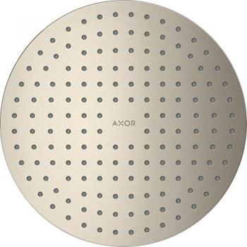 Axor douche de tête Hansgrohe 35298820, nickel brossé, installation encastrée plafond