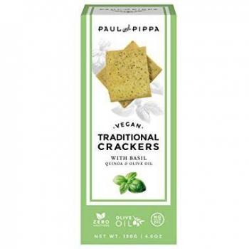 Crackers de albahaca Paul & Pippa 130g