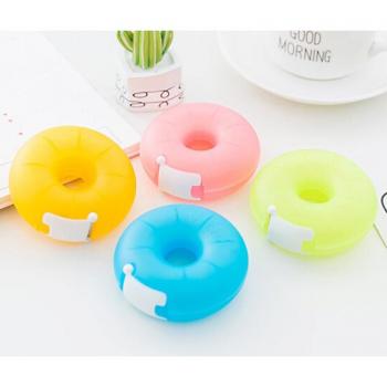Random Color Portable Tape Dispenser with Invisible Cutter