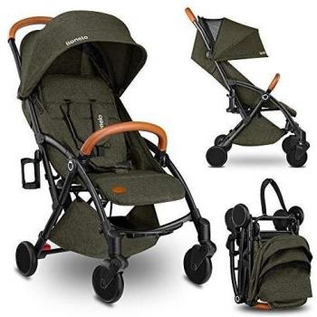 Lionelo Julie passeggino leggero con posizione sdraiata poggiapiedi regolabile