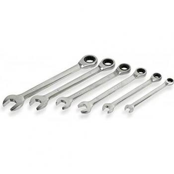 DAYTOOL Gabel-/Ring-Knarren Schlüsselset HT101-7, 6-teilig, 8.19 mm