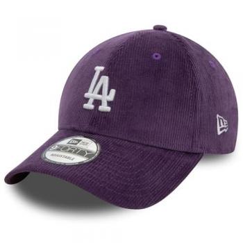 New Era, Herren, Cap, baseball kappe los angeles dodgers cord 9forty, Violett, (One Size)