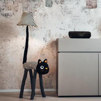 Happy Lamps, Stehlampe, Luna die Katze (470 lm)