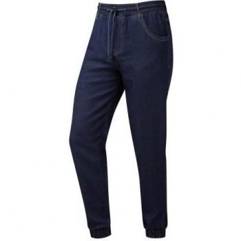 Premium Medium Black Denim Chef Joggers