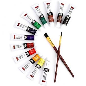 Royal & Langnickel Acuarelas surtidas en tubos de 12ml, set de 12 piezas