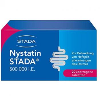 Nystatin STADA 500.000 I.E. Überzogene Tabletten 20 ST