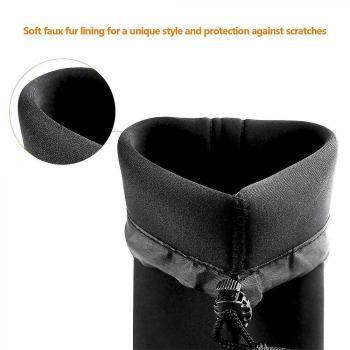 Kit de housses pour objectifs de caméra noir