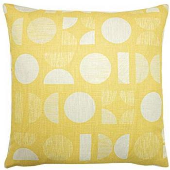 Bright Yellow Scandi Style Pillow Case