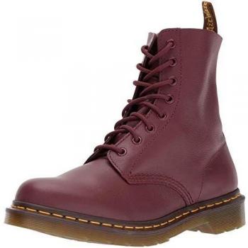 Dr. Martens PASCAL Virginia KIRSCHROT, Damen Combat Boots, Rot